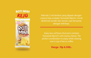 Roti Mini Keju